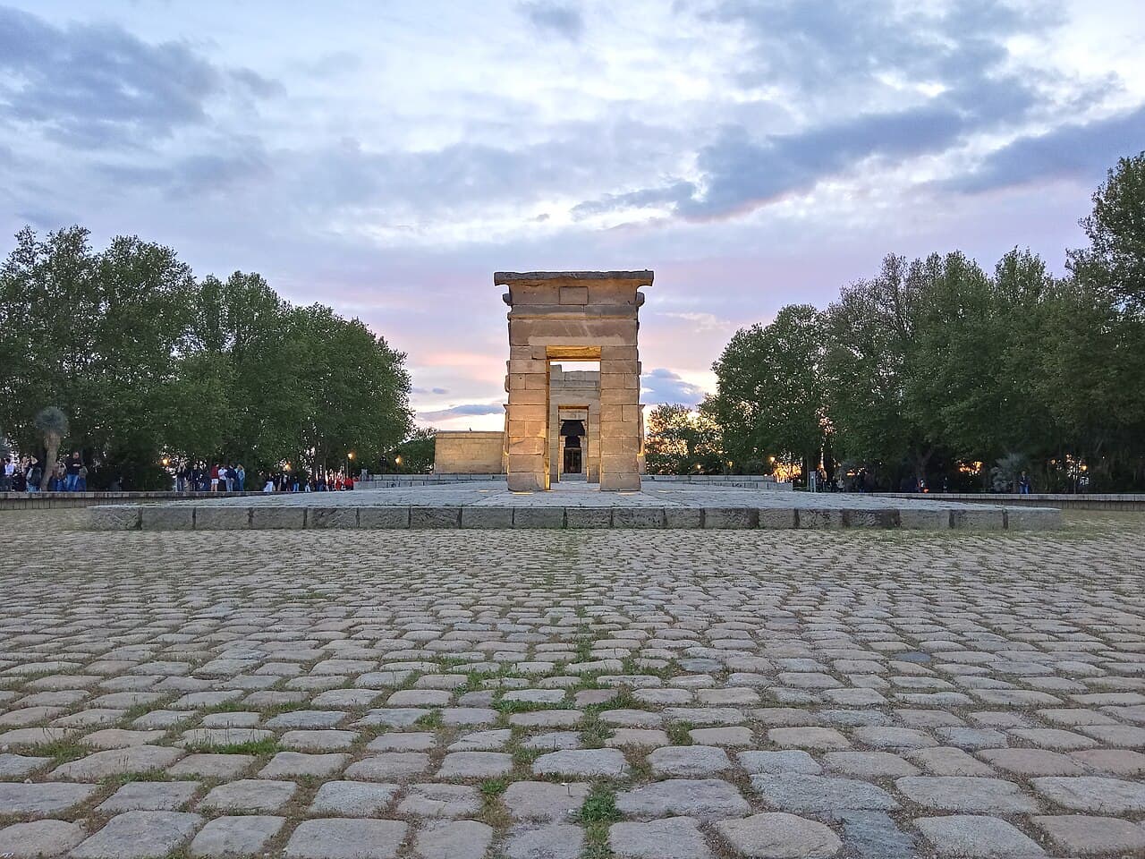 Templo de Debod at Sunset, Madrid
